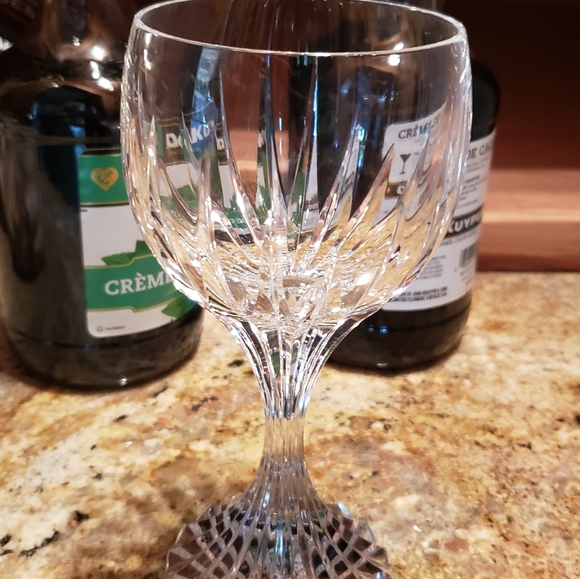 Baccarat Massena crystal wine goblet EUC - Picture 6 of 6